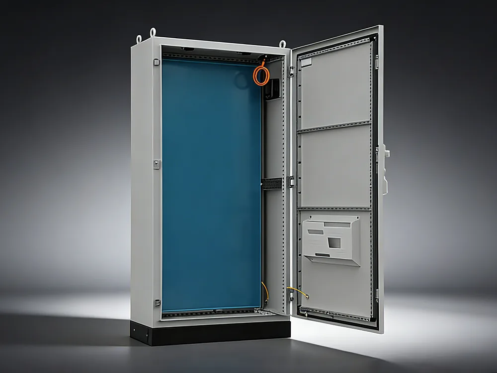 Bodenstehender Stromverteilerschrank
