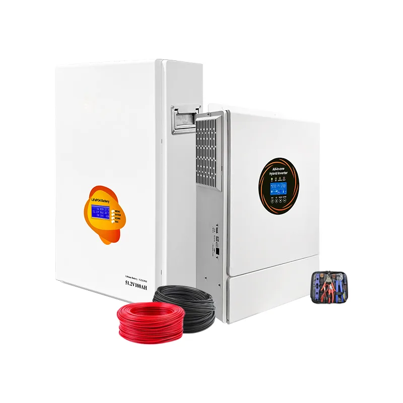 Solar 10 kW 48 V netzunabhängige Ess All-in-One-Hybrid-310-Ah-15-kWh-Backupbatterie